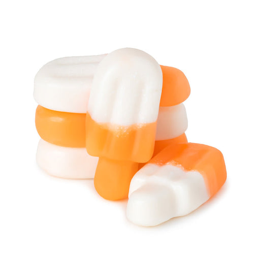 Gummy Orange and Cream Popsicle Candy - 5 LB