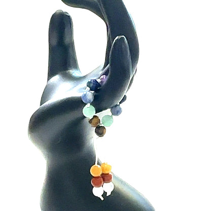 One 7 Chakra Gemstone Mala Ring