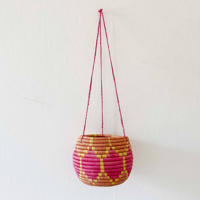 Hanging Woven Planter- Ngenge
