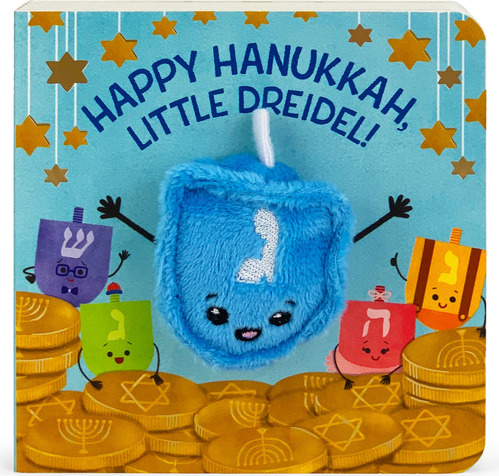 Happy Hanukkah, Little Dreidel Puppet Book