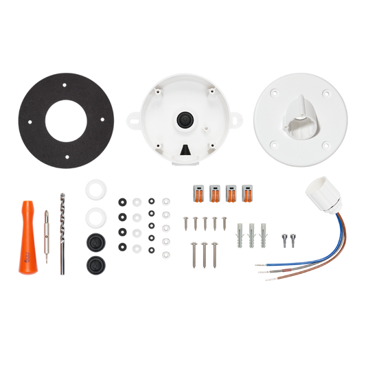 White:Hardwired Kit (Spotlight Cam Wired)