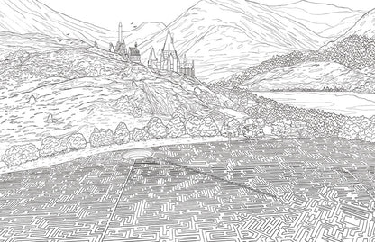 Harry Potter: Hufflepuff House Pride: The Official Coloring Book