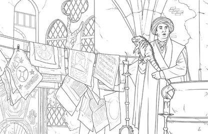 Harry Potter: Ravenclaw House Pride: The Official Coloring Book