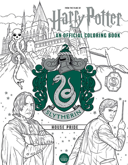 Harry Potter: Slytherin House Pride: The Official Coloring Book