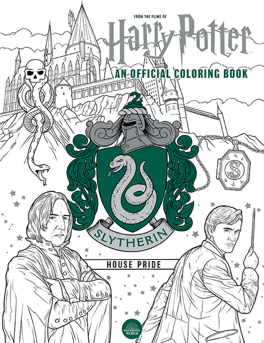 Harry Potter: Slytherin House Pride: The Official Coloring Book