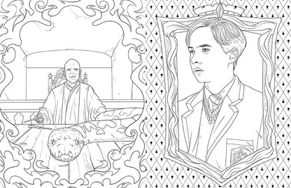 Harry Potter: Slytherin House Pride: The Official Coloring Book