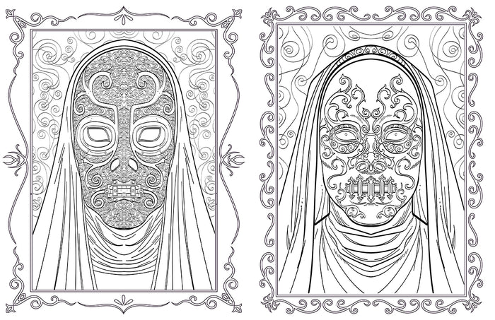 Harry Potter: Slytherin House Pride: The Official Coloring Book