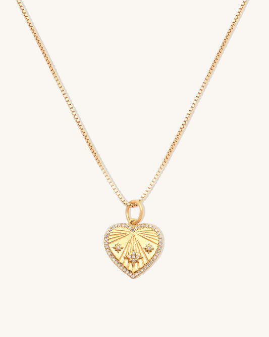 Heart-Ray Necklace