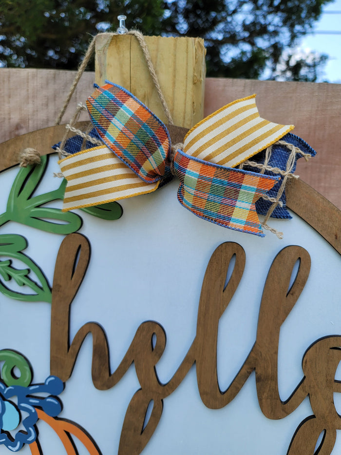 Hello Fall Door Hanger- wholesale