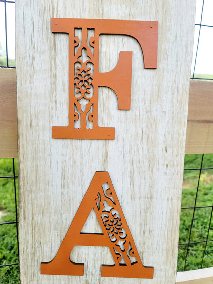 Hello Fall Porch Leaner- wholesale