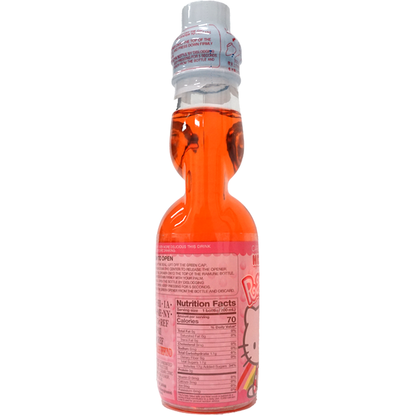 Hello Kitty Strawberry Ramune 200ml Carbonate Soft Drink Soda