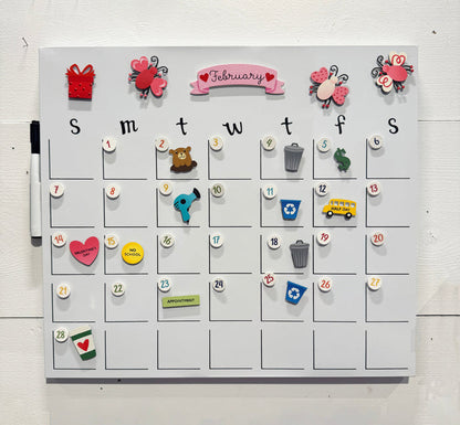 Holiday Calendar Magnets S/4 Spring/Summer