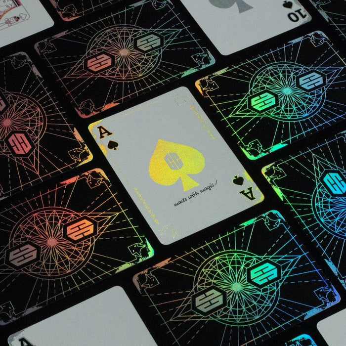 Holographic Chris Cards Playing Cards by Chris Cards