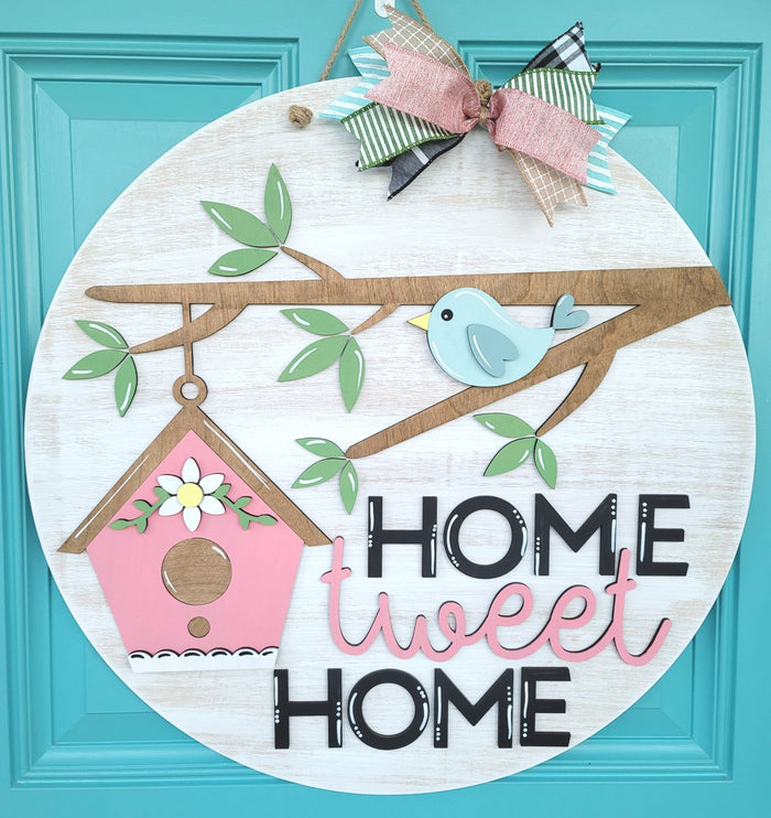 Home Tweet Home Door Hanger