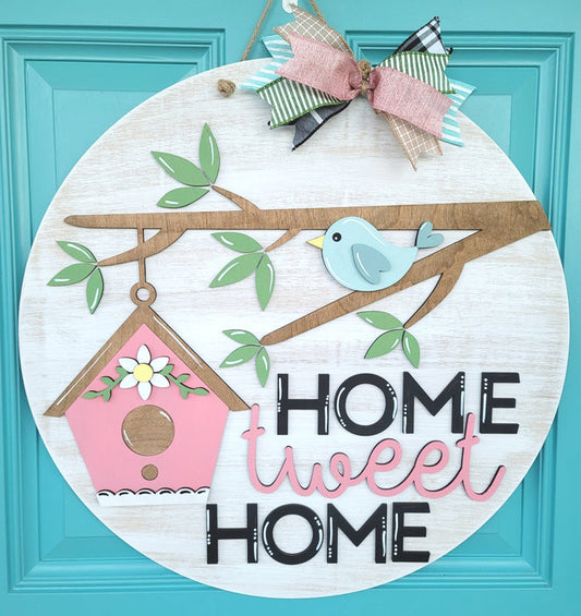 Home Tweet Home Door Hanger