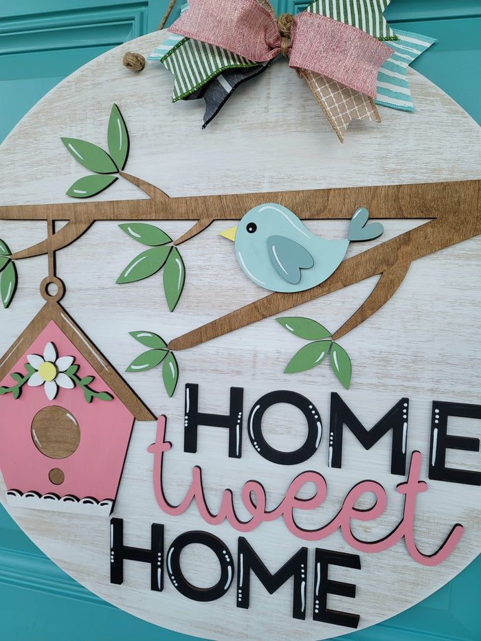 Home Tweet Home Door Hanger