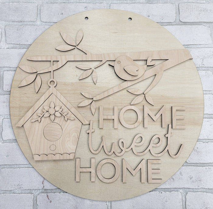 Home Tweet Home Door Hanger