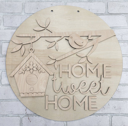 Home Tweet Home Door Hanger
