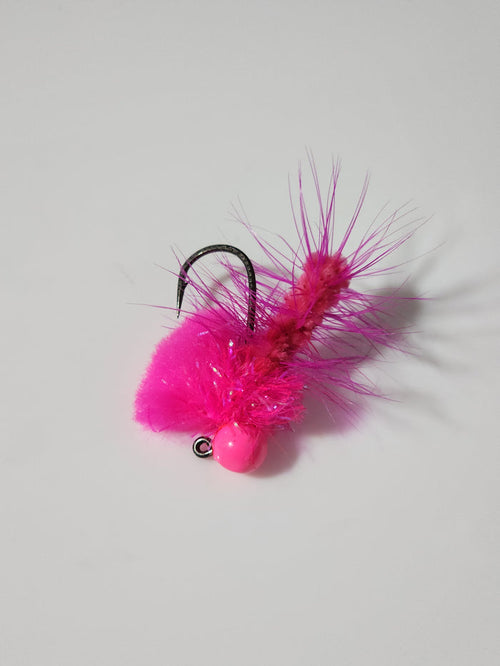 Hot pink head