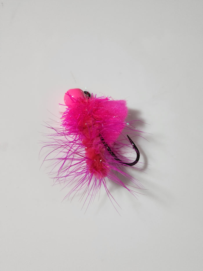 Hot pink head