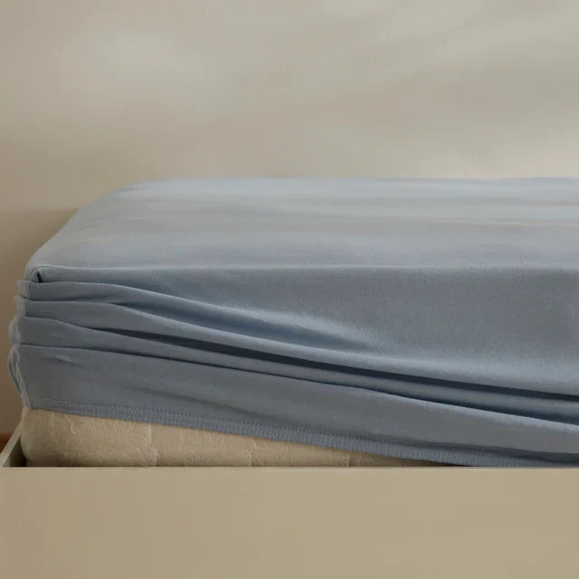 Housse de matelas Jersey Karaca Home, 120x200+30 cm, Bleu
