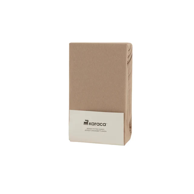 Housse de matelas Jersey Karaca Home, 160x200+30 cm, Beige