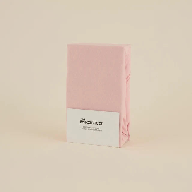 Housse de matelas Jersey Karaca Home, 160x200+30 cm, Rose Poudré