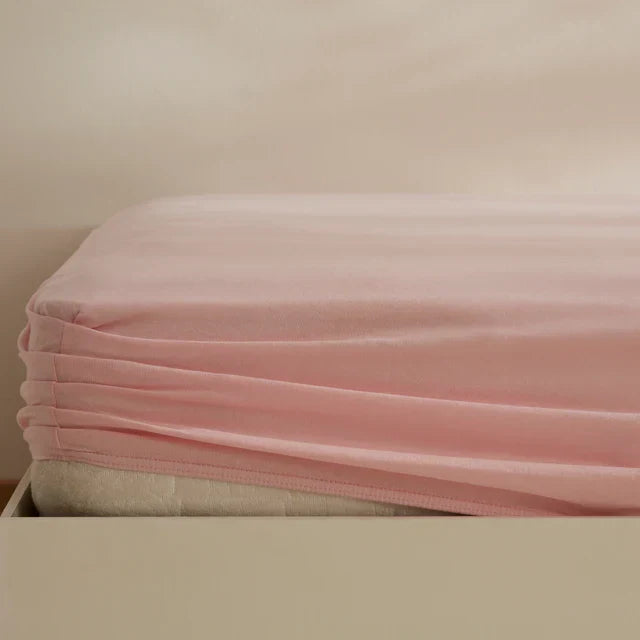 Housse de matelas Jersey Karaca Home, 160x200+30 cm, Rose Poudré