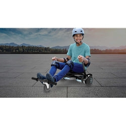 HOVER-1 SUPERSTAR+GO-KART/BUGGY COMBO HOVERBOARD GUNMETAL