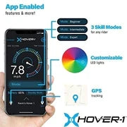 HOVER-1 SUPERSTAR+GO-KART/BUGGY COMBO HOVERBOARD GUNMETAL