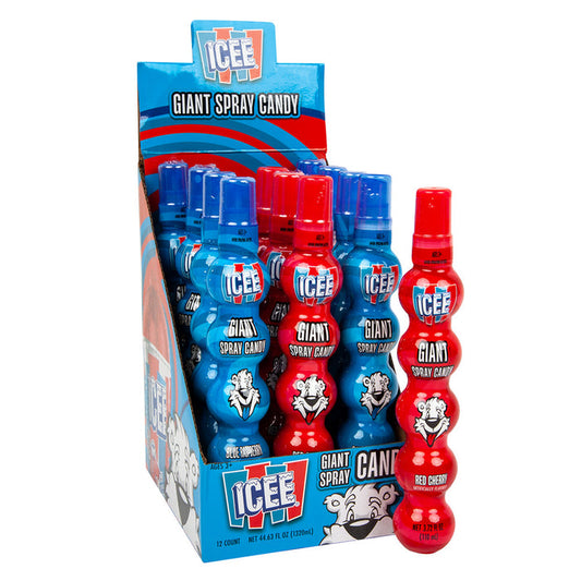 Icee Candy Giant Spray 3.72oz - 12ct