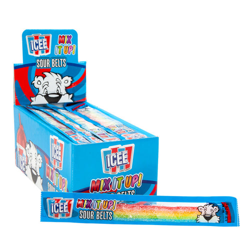 ICEE Sour Belt Gummy Candy - 125 Count