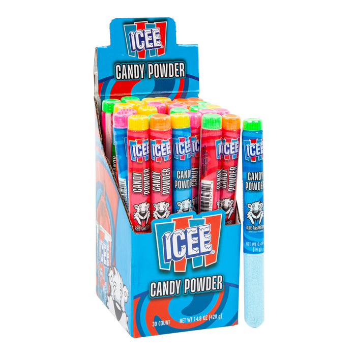 ICEE Sour Candy Powder Tubes - 30 Count