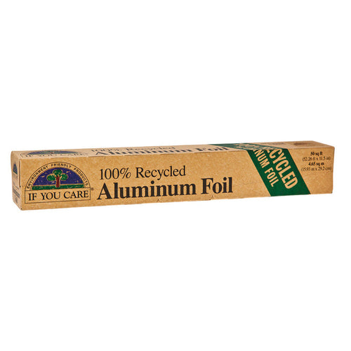 If You Care Recycled Aluminum Foil 50 Square Feet - 12 Count