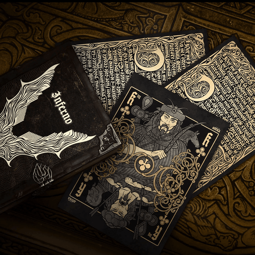 Inferno Playing Cards Playing Cards by Balthasar Epprecht