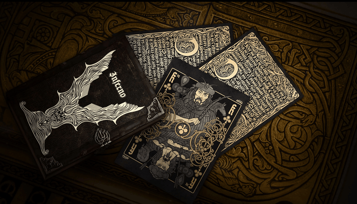 Inferno Playing Cards Playing Cards by Balthasar Epprecht