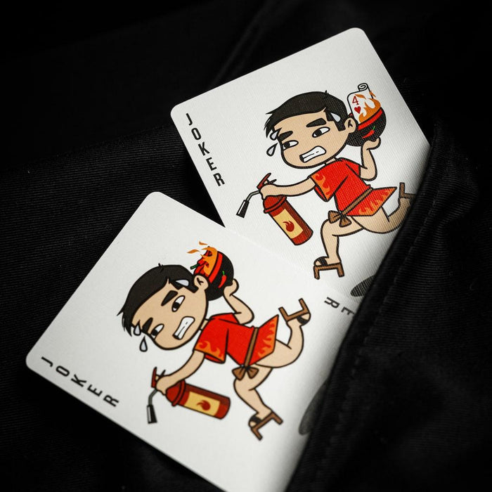 Instant Noodles Spicy Edition Playing Cards Playing Cards by BaoBao Restaurant