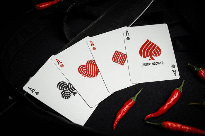 Instant Noodles Spicy Edition Playing Cards Playing Cards by BaoBao Restaurant
