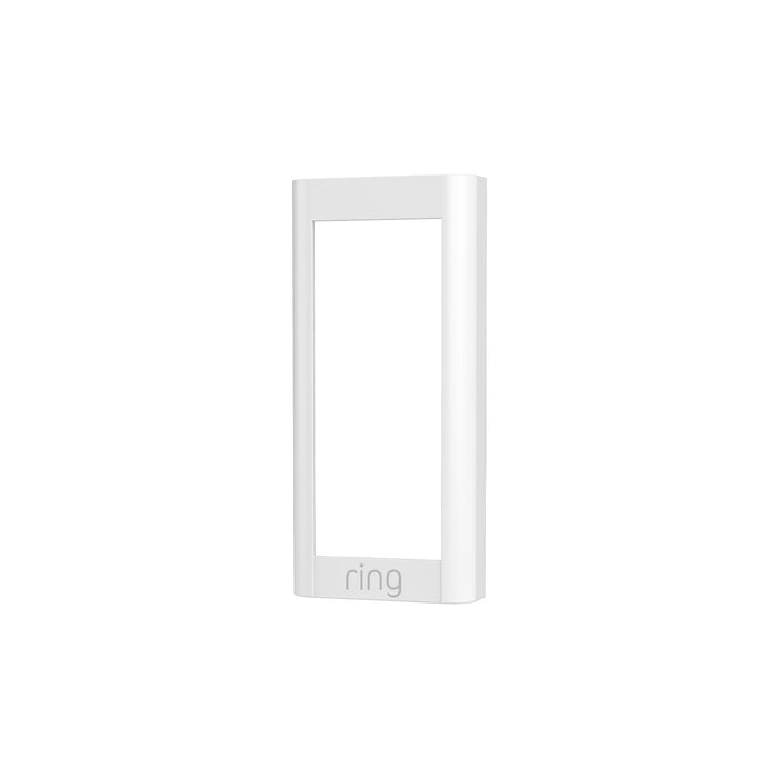 White:Interchangeable Faceplate (Video Doorbell Wired)