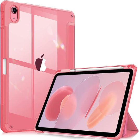 iPad 11th Gen A16 Chip 2025, iPad 10th Gen 10.9" 2022 Hybrid Slim Case w/ Pencil Holder | Fintie