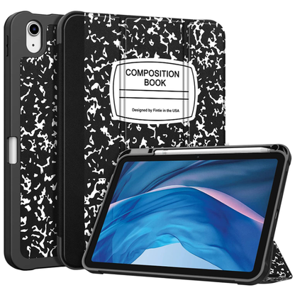 iPad 11th Gen A16 Chip (2025)/iPad 10th Generation 10.9-Inch SlimShell Case w/Soft TPU Stand Back & Pencil Holder | Fintie