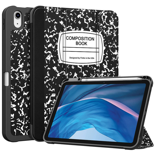iPad 11th Gen A16 Chip (2025)/iPad 10th Generation 10.9-Inch SlimShell Case w/Soft TPU Stand Back & Pencil Holder | Fintie