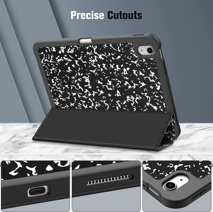 iPad 11th Gen A16 Chip (2025)/iPad 10th Generation 10.9-Inch SlimShell Case w/Soft TPU Stand Back & Pencil Holder | Fintie