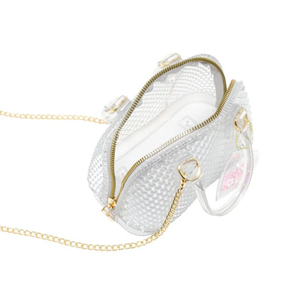 Jelly Bead Bowling Bag Clear
