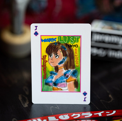 JEREMY KLEIN DREAM GIRL PLAYING CARDS Playing Cards by Fultons Playing Cards