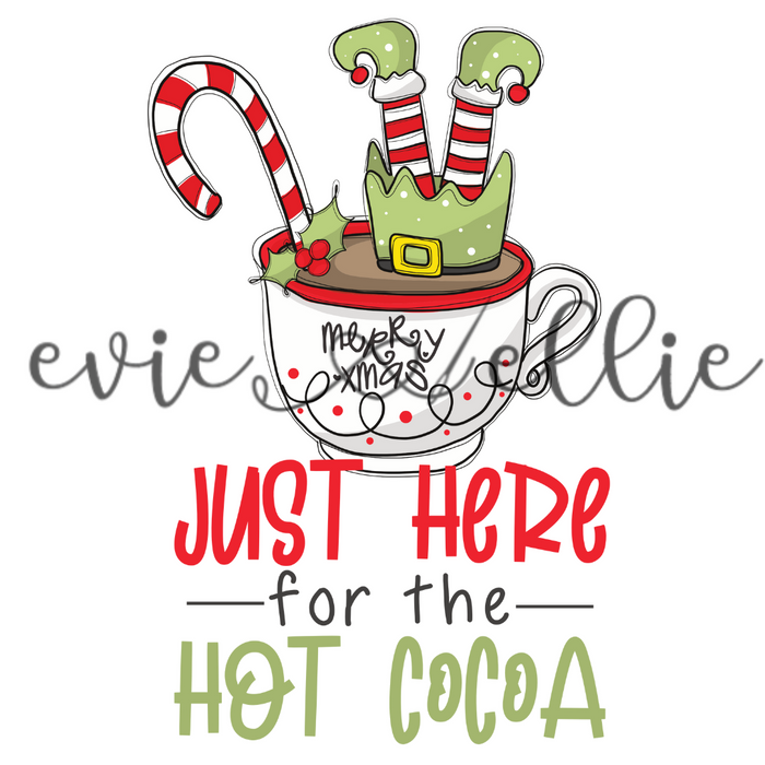 Just Here for the Hot Cocoa Sub