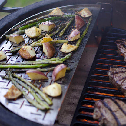 Kamado Joe Classic Half Moon SS Cooking Grate (Fish & Vegetable) - KJ-HSSCGFV - Smoker Guru