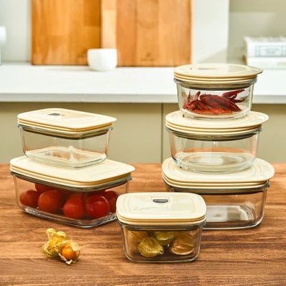 Karaca Creme Récipient de Conservation Sous Vide 0,39 L