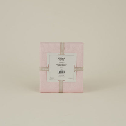 Karaca Home Elizabeth Nappe Rose Poudré, 140 x 200 cm