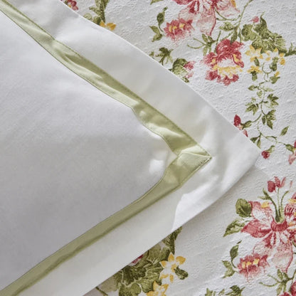 Karaca Home Emilie Ensemble de Plaid 100% Coton Double Taille Rose